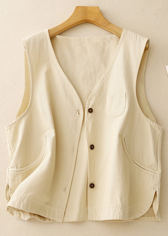 Vintage Purple Oversized Cotton Vest Spring