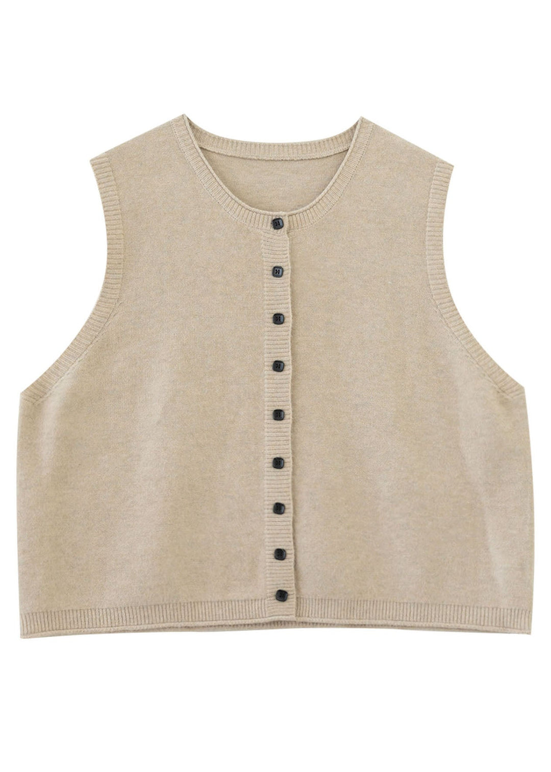 Women Beige Oversized Warm Knit Sweater Winter