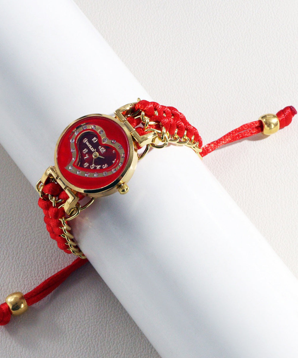 Women White Stainless Steel Alloy Zircon Quartz Movement Watches