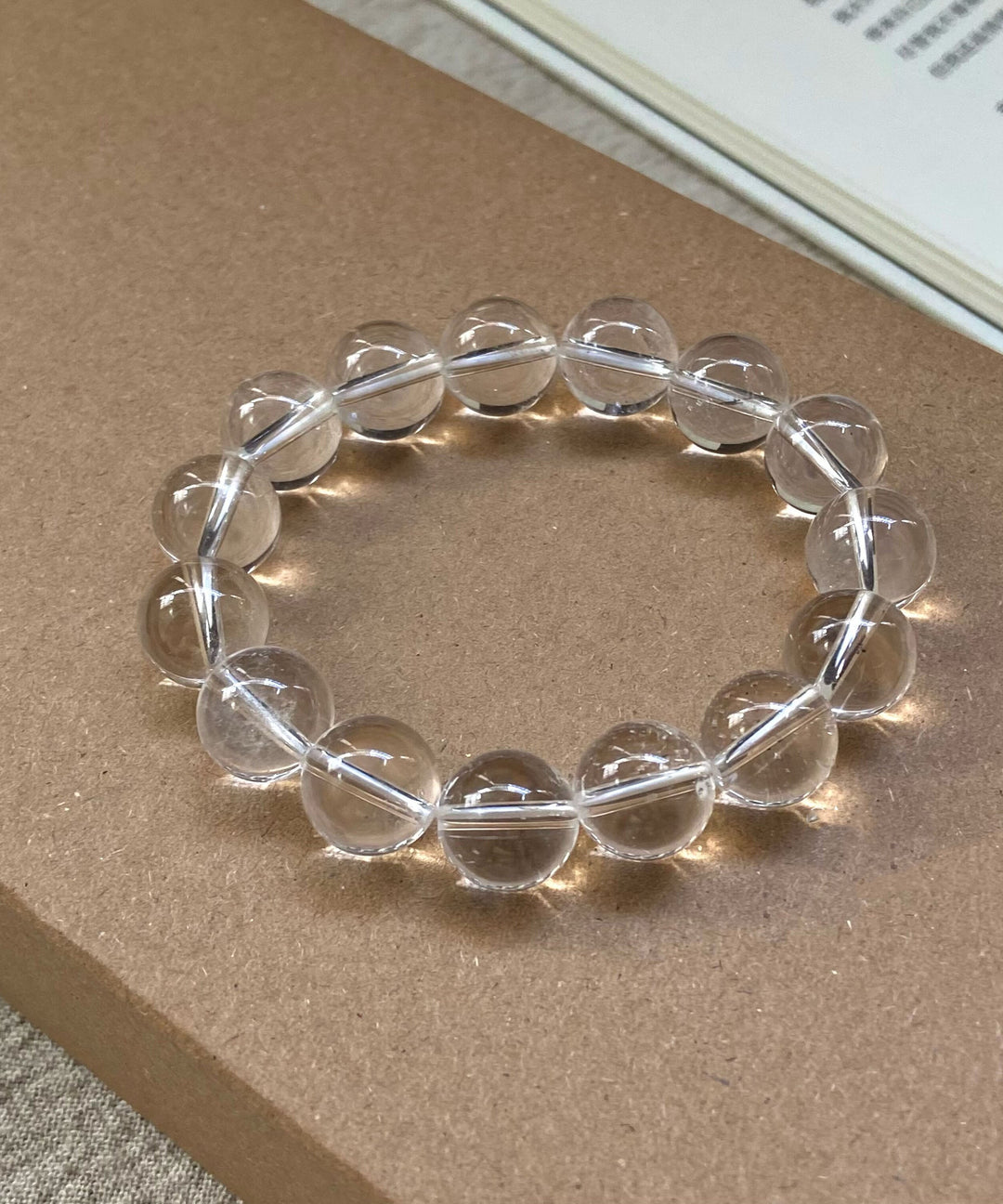 Women White Versatile Natural Crystal Bracelet