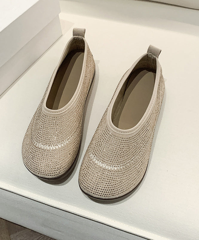 Yellow Breathable Mesh Comfy Splicing Penny Loafers