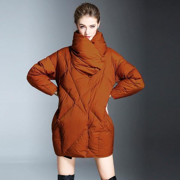 Casual Warm New Over size Clothing Pockets High Quality Women Coats - Omychic