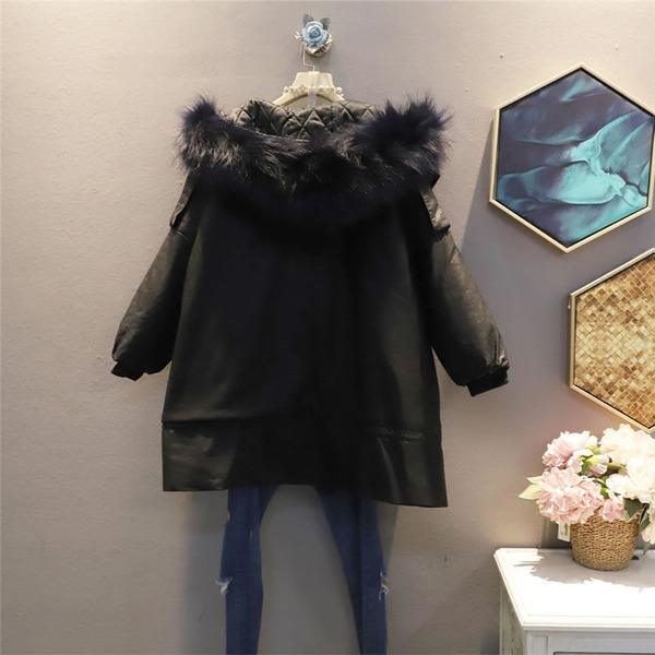 2020 Winter Small Fresh Casual Style Loose Parka - Omychic
