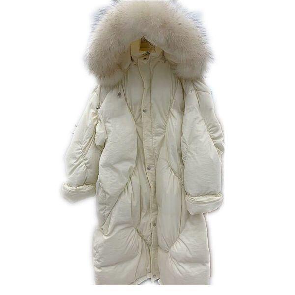 2020 New Fashion Loose Cotton Fur Collar Thick Coat - Omychic