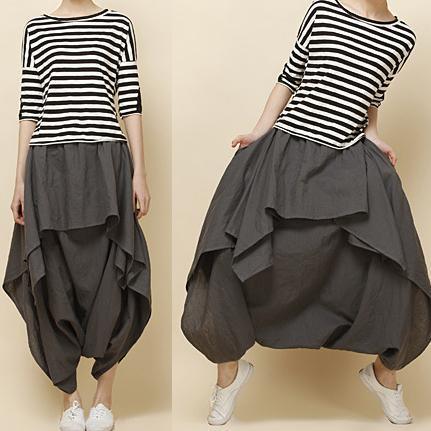summer women striped T shirt tunic cotton shirt o neck bouse top half sleeve black and white - Omychic