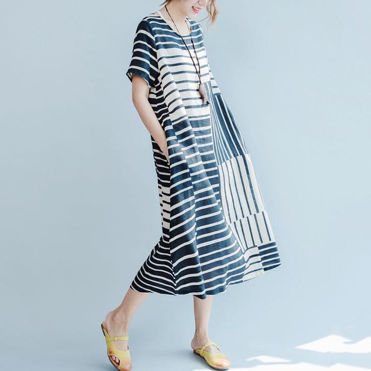 2017 summer dresses 100 linen sundress joyful keys of the piano - Omychic