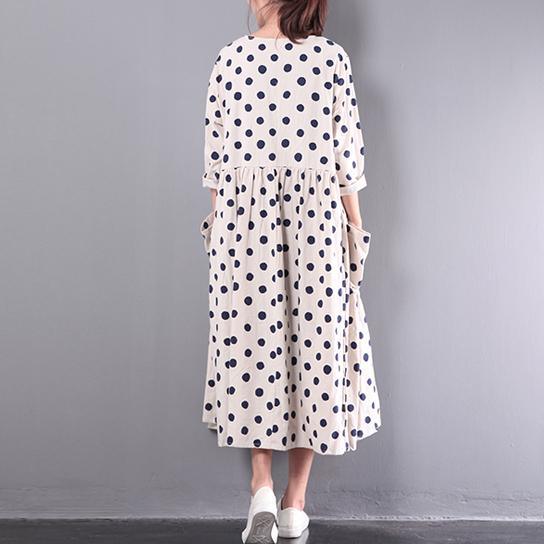 2021 new white stylish linen dresses plus size outwear long sleeve cardigans maxi dress - Omychic