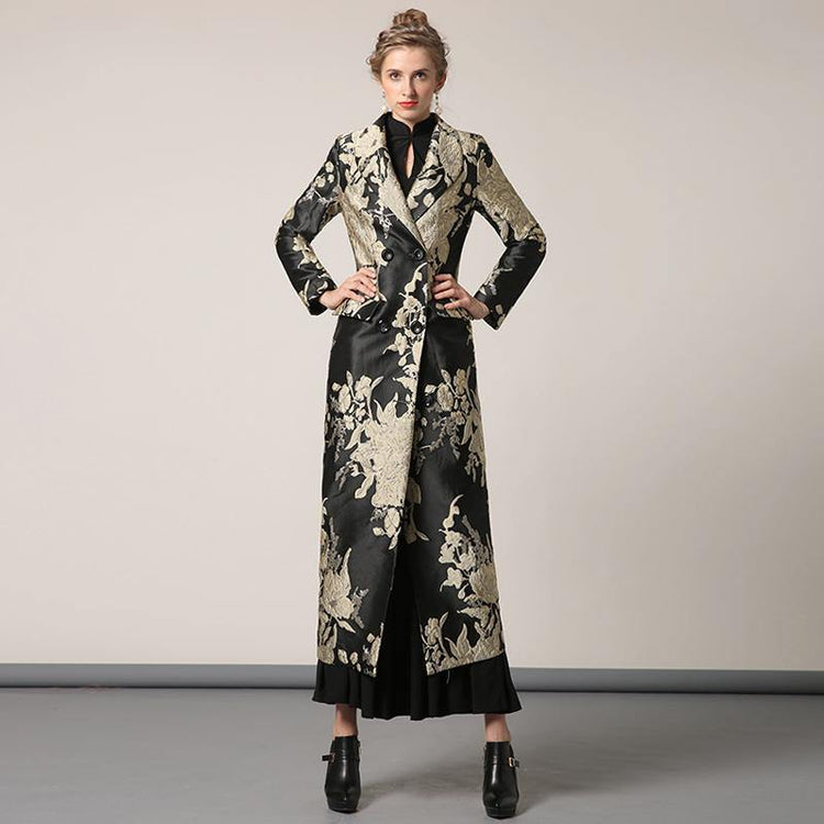 2017 new women elegant cotton blended coat slim fit tunic trench coats - Omychic