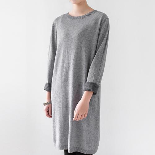 2017 spring cashmere sweater dresses woolen knit dress - Omychic