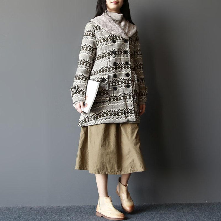 2017 spring casual knit coats vintage style - Omychic