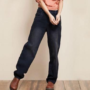 2017 spring cotton denim pants high waist jeans New design - Omychic
