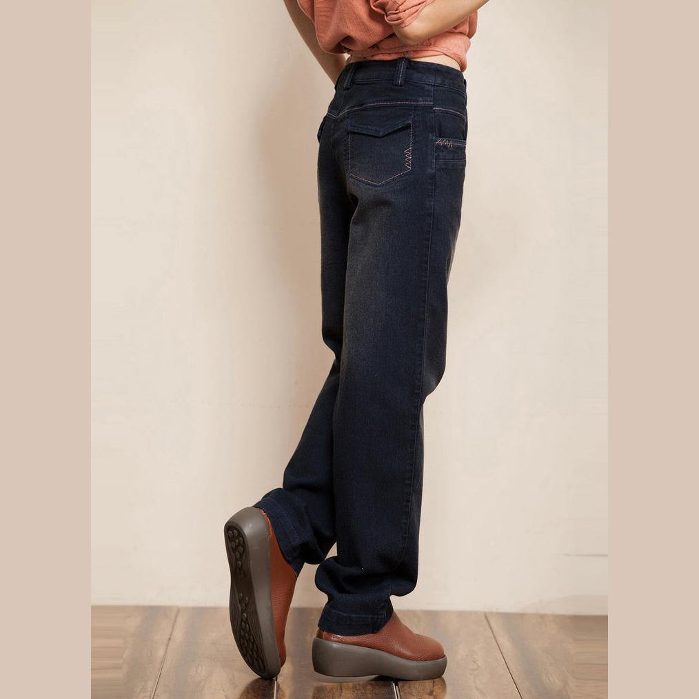 2017 spring cotton denim pants high waist jeans New design - Omychic