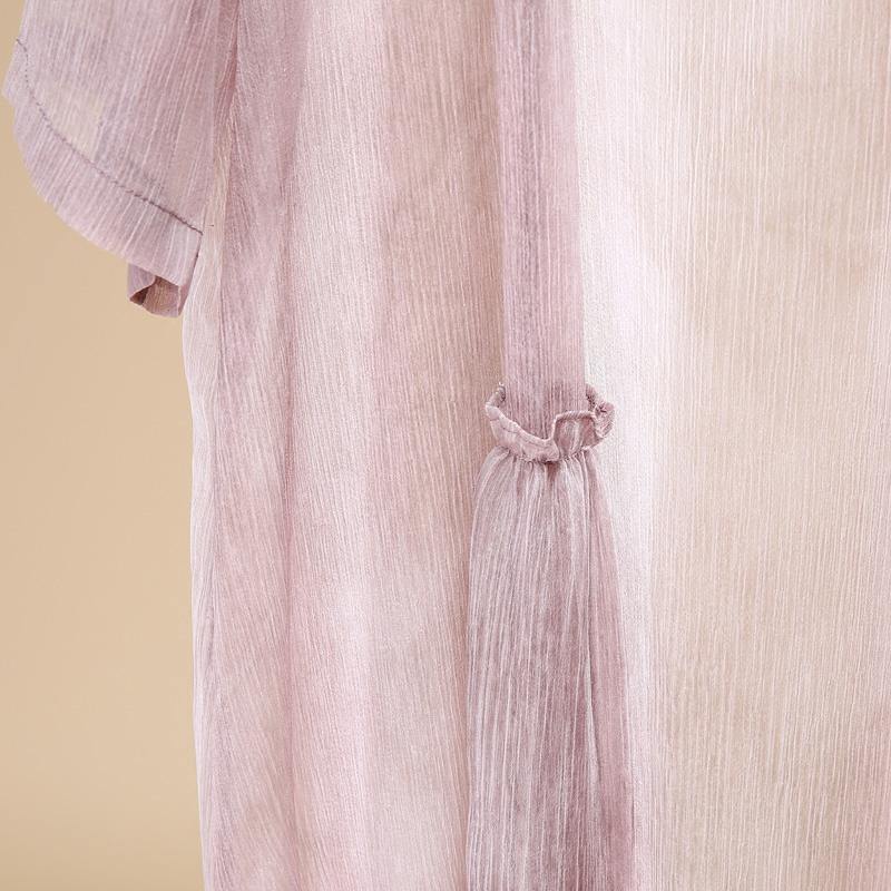 2018 pink casual silk cardigans plus size women coats bracelet sleeved cute cardigan coat - Omychic