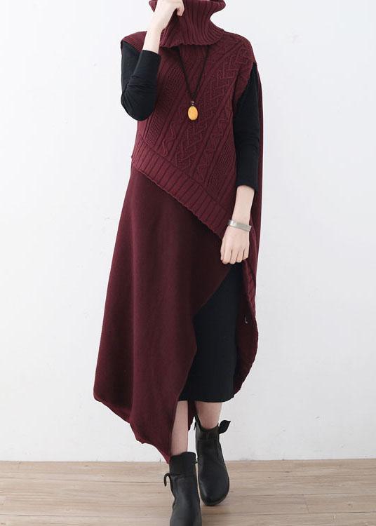 2021 Fall New Knit Stitched Dress Two Piece Set - Omychic
