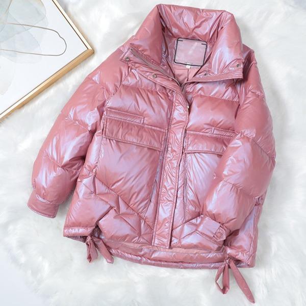 Short White Duck Down Women Jacket Coats Girls Thinck Warm Snow Wear Outdoor Clothing - Omychic