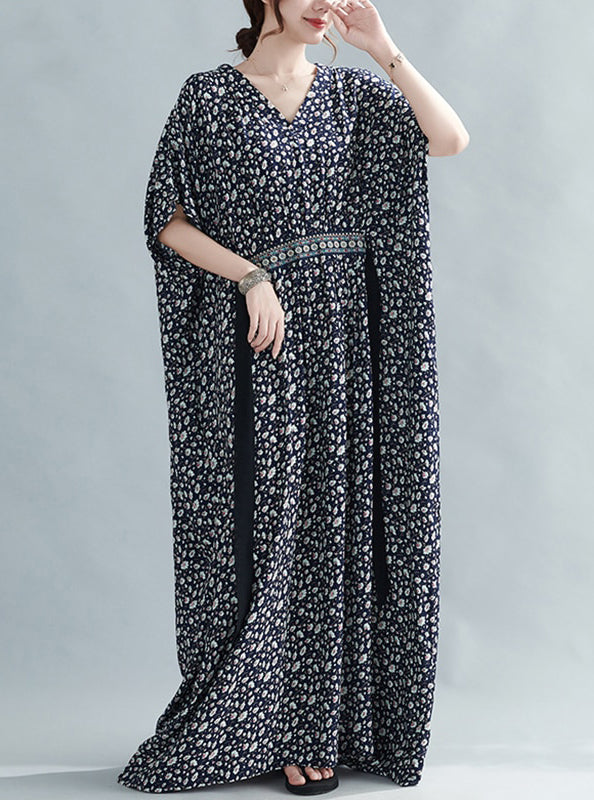 Summer Plus Size Women Boho Long Dress