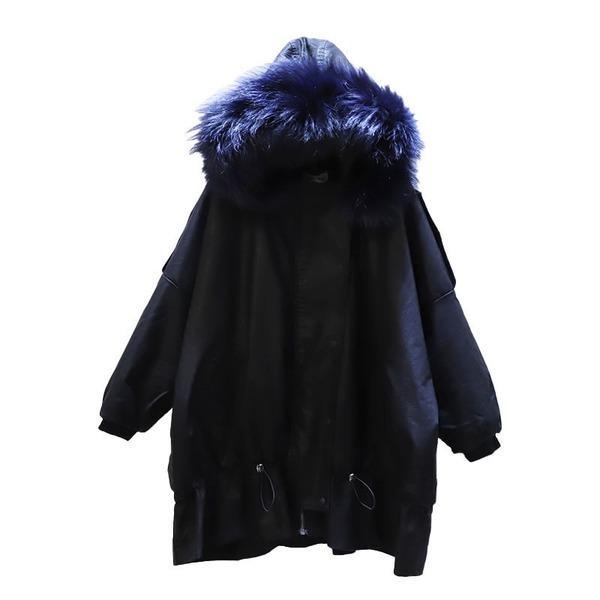 2020 Winter Small Fresh Casual Style Loose Parka - Omychic