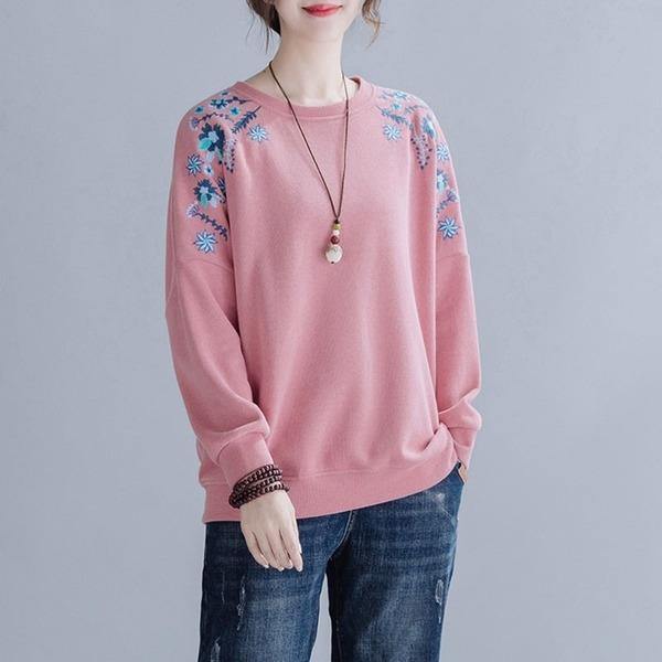 100% Cotton Women Autumn Long Sleeve l Pullovers Hoodies - Omychic