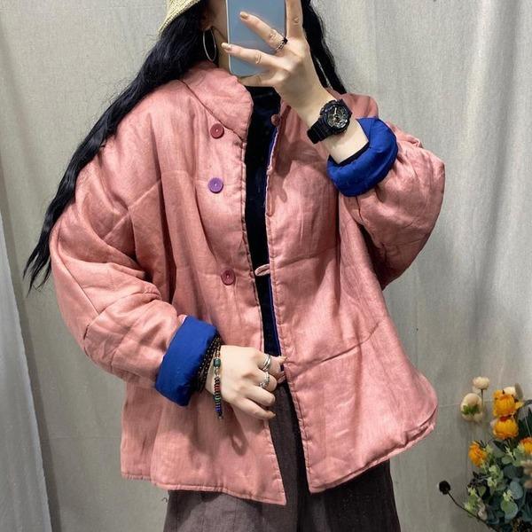 Warm Thick Cotton Parkas Autumn Winter Comfortable All-match Women Jackets - Omychic