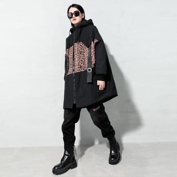2020 Spring New Zipper Sequin Full Sleeve Personality Coat - Omychic