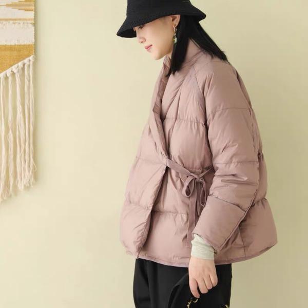 2020 Winter New Vintage Women Clothes Casual Down Coats - Omychic