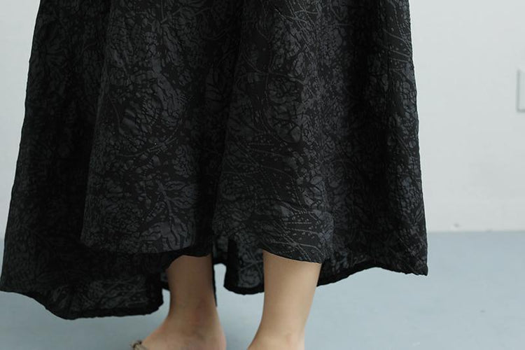 Summer Casual High-low Hem Short Sleeve Dress - Omychic