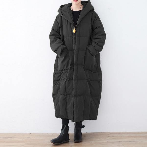 Winter New Plus Size Women Clothing Pockets High Quality Coats - Omychic