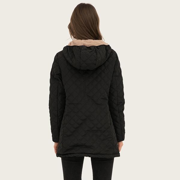 5 Color Women 2020 Spring New Solid Color Casual Women Cloths Long Sleeve Plus Size Quality Parkas - Omychic