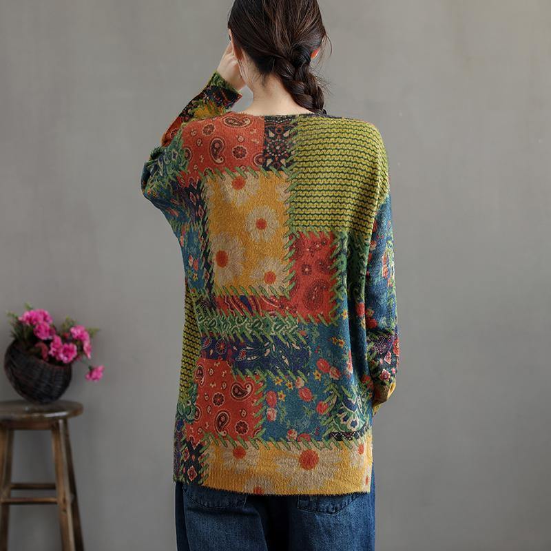 Spring Women Retro Knitted Sweater ( Limited Stock) - Omychic