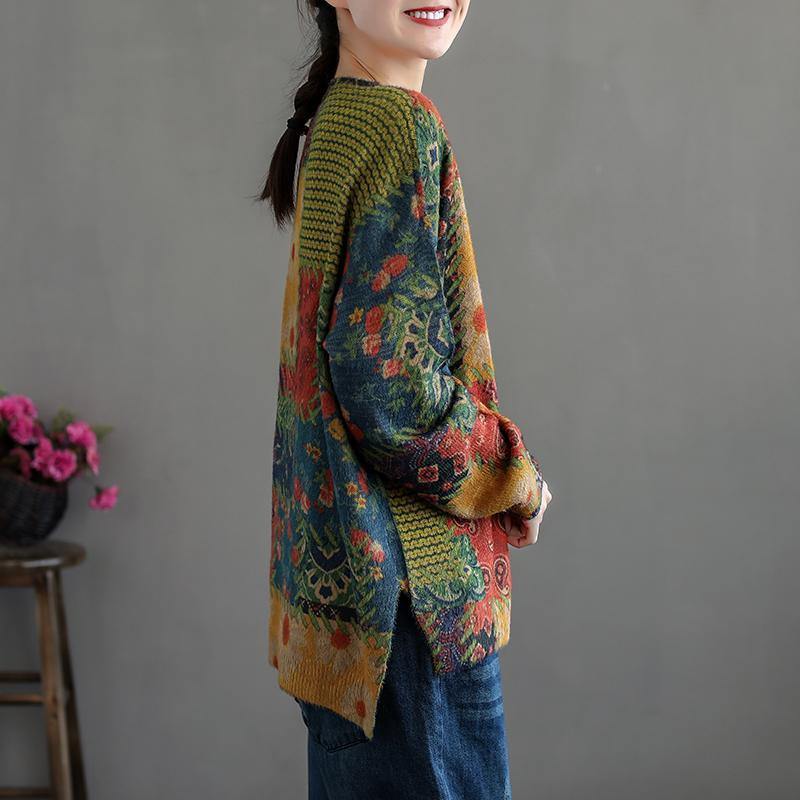 Spring Women Retro Knitted Sweater ( Limited Stock) - Omychic