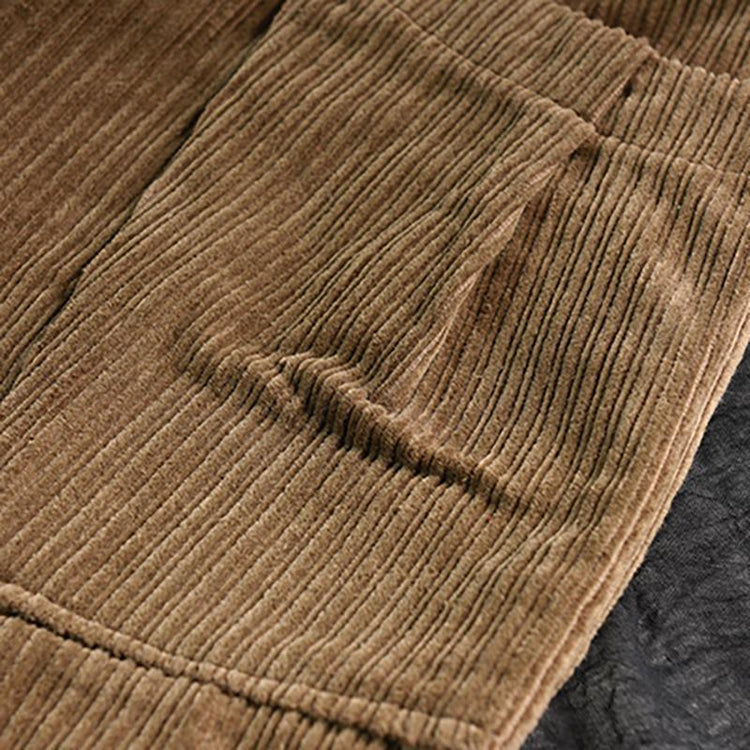 2021 Spring Retro Corduroy Pants - Omychic