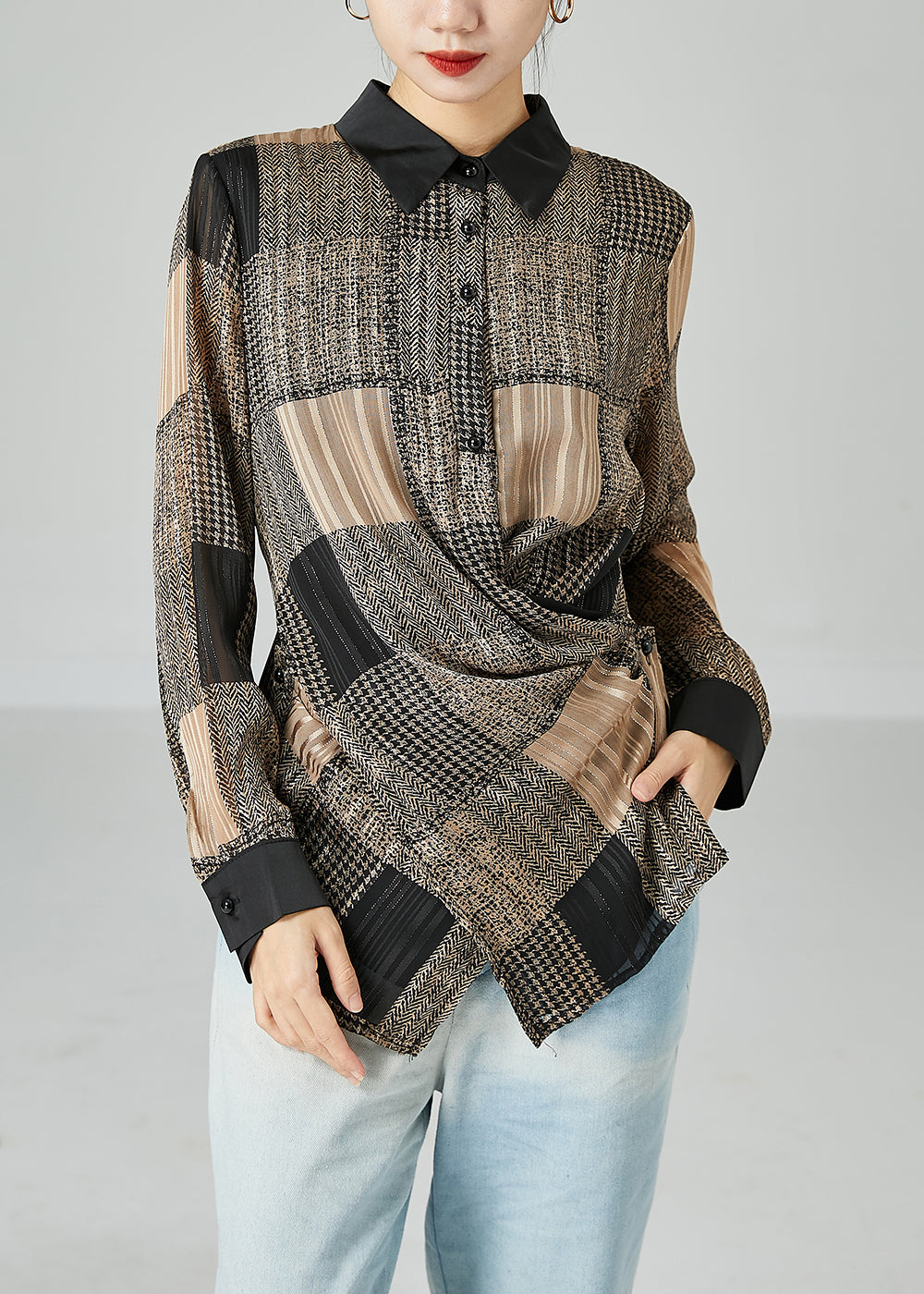beautiful chiffon tops