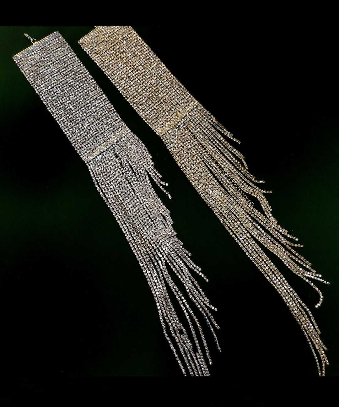 Beautiful Silk Zircon Tassel Chain Bracelet