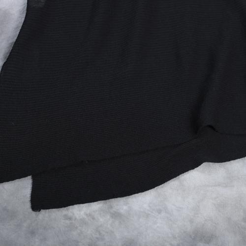 Black linen dresses half sleeve linen shirt shift dresses - Omychic
