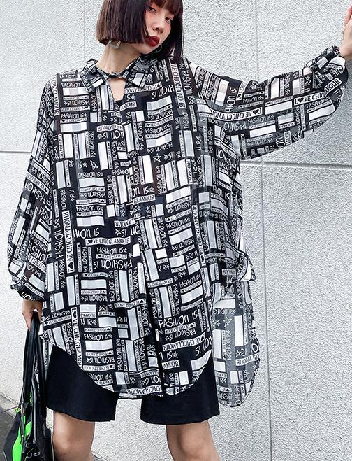 Bohemian Graphic Button Long sleeve Shirt - Omychic