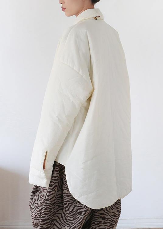 Casual whitewinter coatsplus size clothing winter jacket winter short overcoat - Omychic