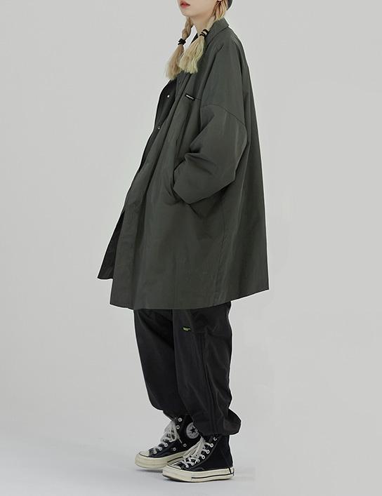 DIY warm Plus Size zipperedcoats women black daily jackets - Omychic