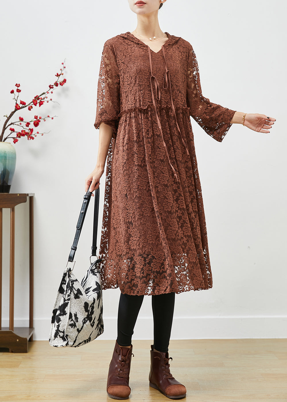 coffee lace dress Pretty Angel Lace Slip Dress Coffee |All Dec'd Out