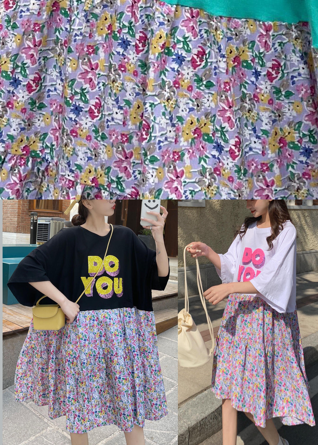 Fashion Green Ruffles O-Neck Robe Summer Cotton Dress - Omychic