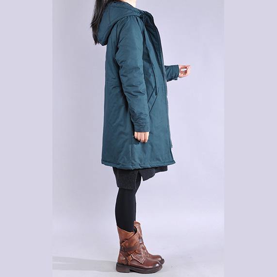 Fine army green winter coats plus size clothing winter jacket hooded winter coats - Omychic
