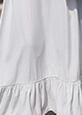 French Sleeveless Ruffles Wardrobes Tutorials White Loose Dresses - Omychic
