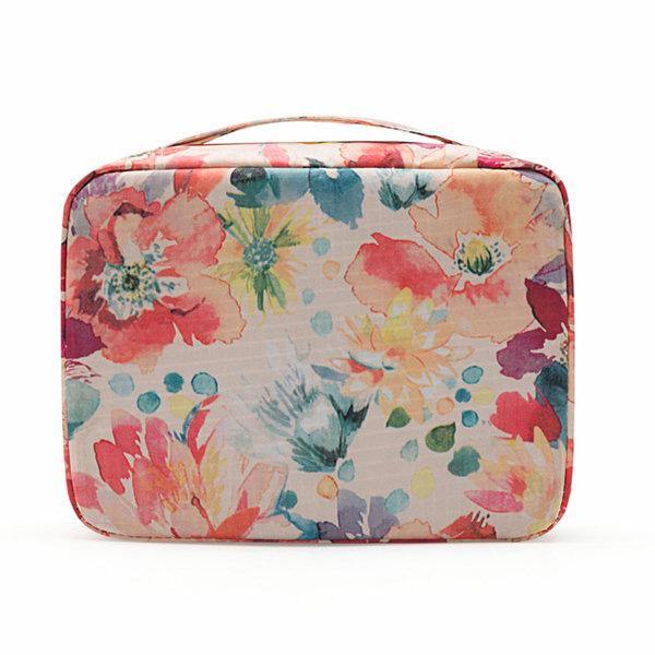Green Leaves Toiletry Bags Travel Casual Storage Bags - Omychic
