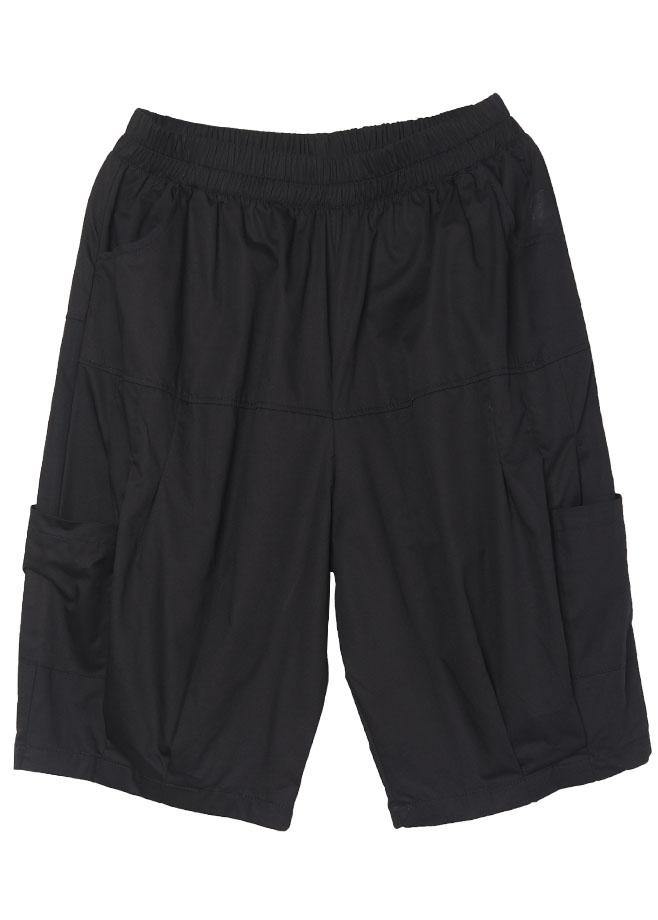 Green Regular High Waist Pockets Summer Shorts Pants - Omychic