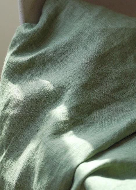 Handmade Lapel Side Open Spring Shirts Inspiration Green Blouses - Omychic