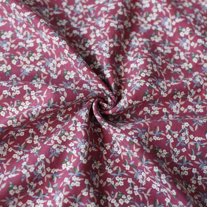 Women Loose Printed Stand Collar Dress Ladies Vintage Print Fleece Dresses Female 2020 Autumn Winter Dress - Omychic