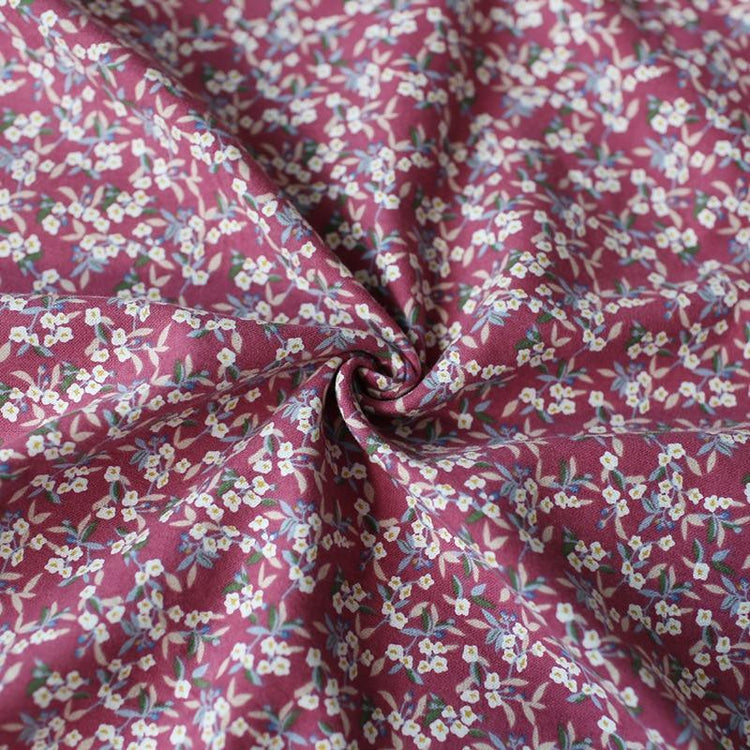 Women Loose Printed Stand Collar Dress Ladies Vintage Print Fleece Dresses Female 2020 Autumn Winter Dress - Omychic