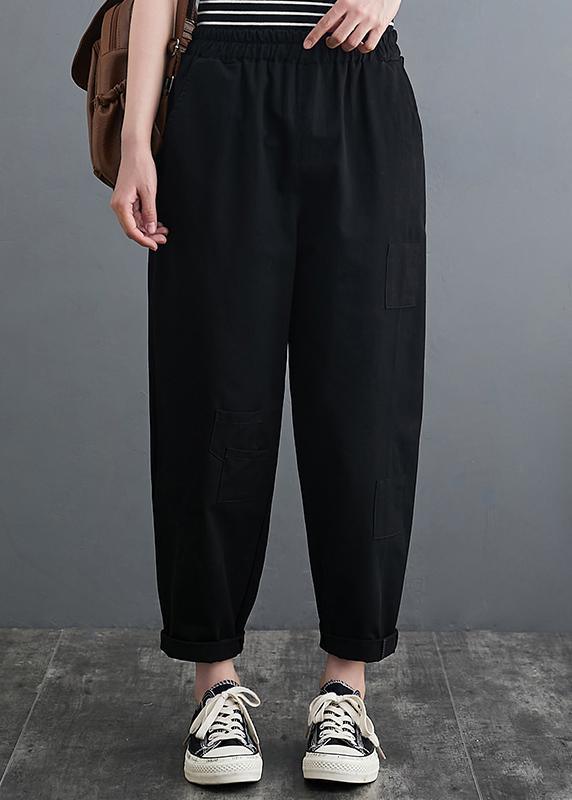 Loose Spring Women Pants Fall Fashion Black Work Casual Pant - Omychic