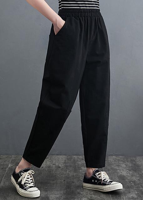 Loose Spring Women Pants Fall Fashion Black Work Casual Pant - Omychic
