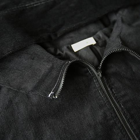 Luxury black trench coat plussize coat boutique coat hooded zippered - Omychic