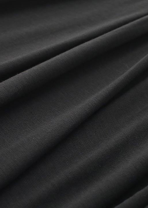 Modern Grey Short Sleeve Cotton Loose Summer Holiday Dress - Omychic